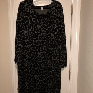 Long cheetah dress